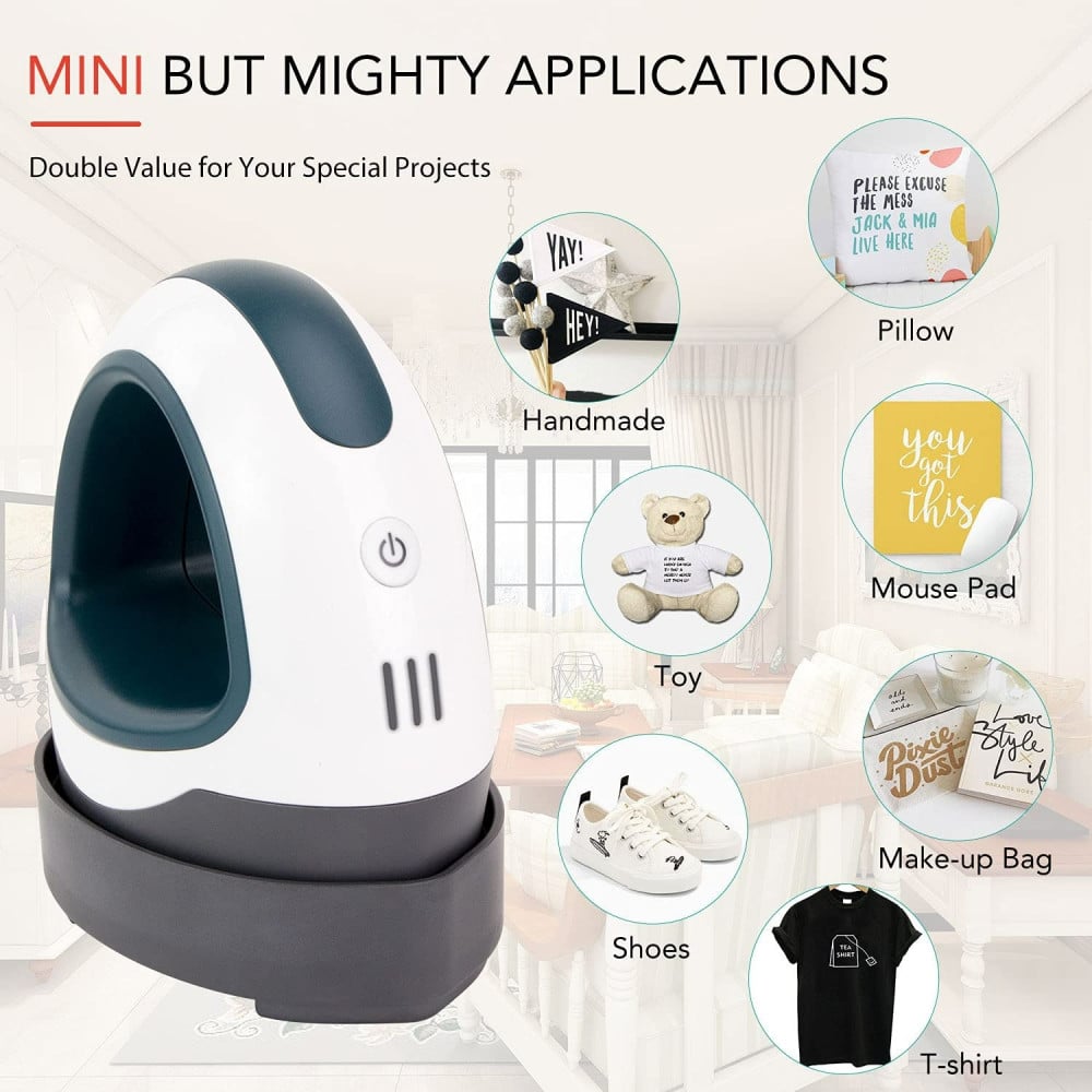 مكبس حراري متنقل ميني 11سم * 6.5 سم