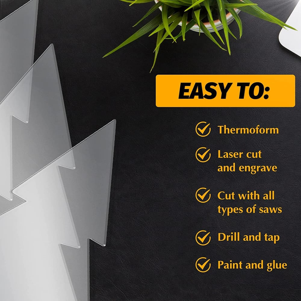 لوح اكريلك شفاف شكل شجرة