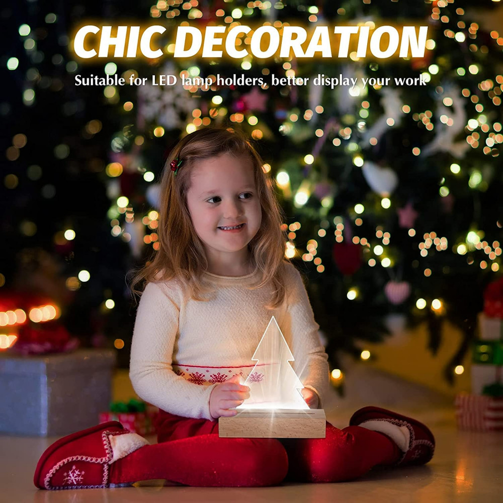 لوح اكريلك شفاف شكل شجرة