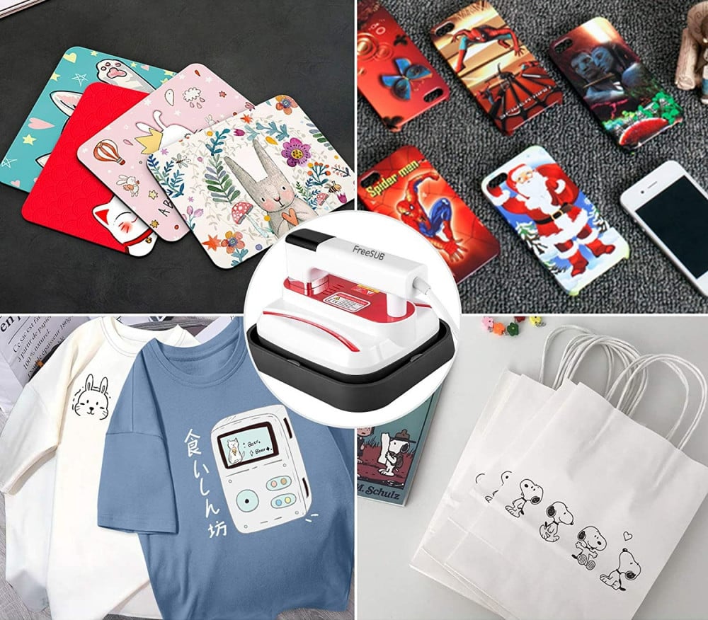 مكبس حراري يدوي متنقل 30.5 سم * 25.5 سم