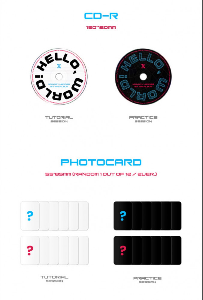 البوم Xdinary Heroes اكسديناري هيروز - Hello world (النسختين )