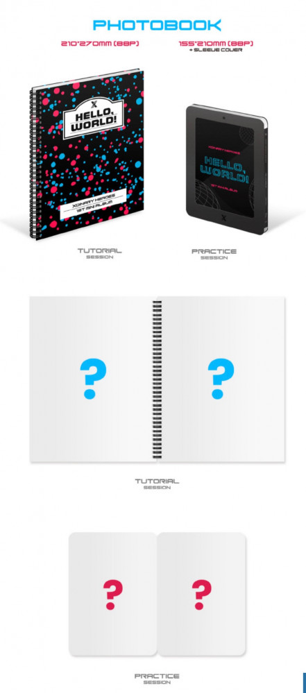 البوم Xdinary Heroes اكسديناري هيروز - Hello world (النسختين )