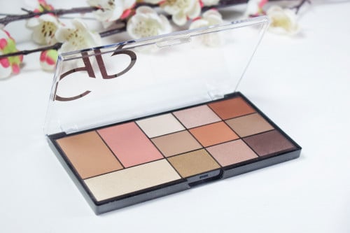 باليت سيتي ستايل من جولدن روز WARM NUDE 01