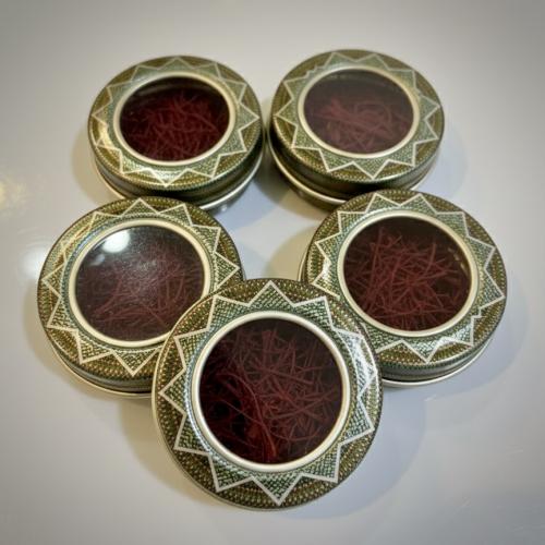 ٥ علب زعفران