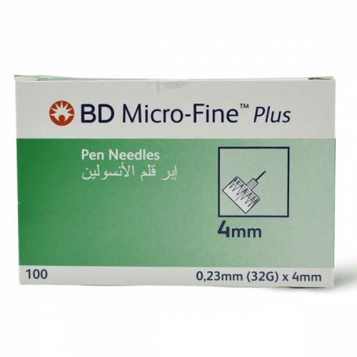 مايكروفاين إبر قلم الأنسولين 4mm