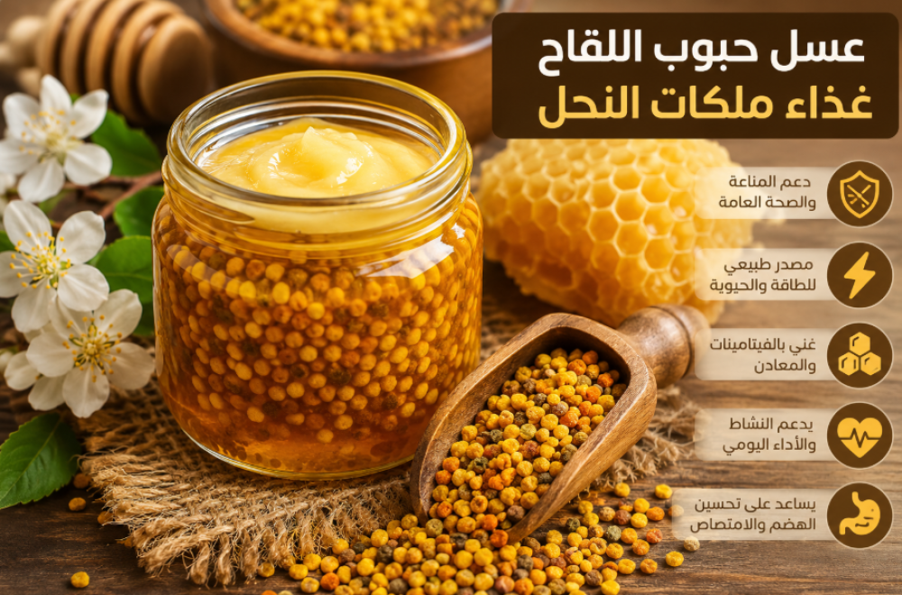 حبوب لقاح العسل