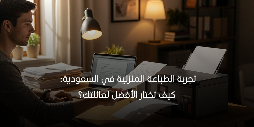 تجربة الطباعة المنزلية في السعودية: كيف تختار الأفضل لعائلتك؟ 2025