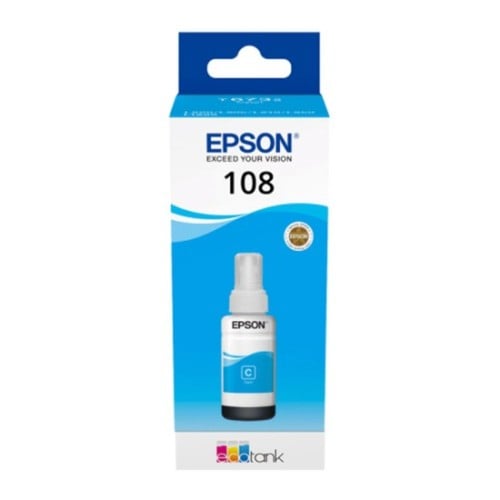 قارورة حبر ابسون EPSON 108C ازرق
