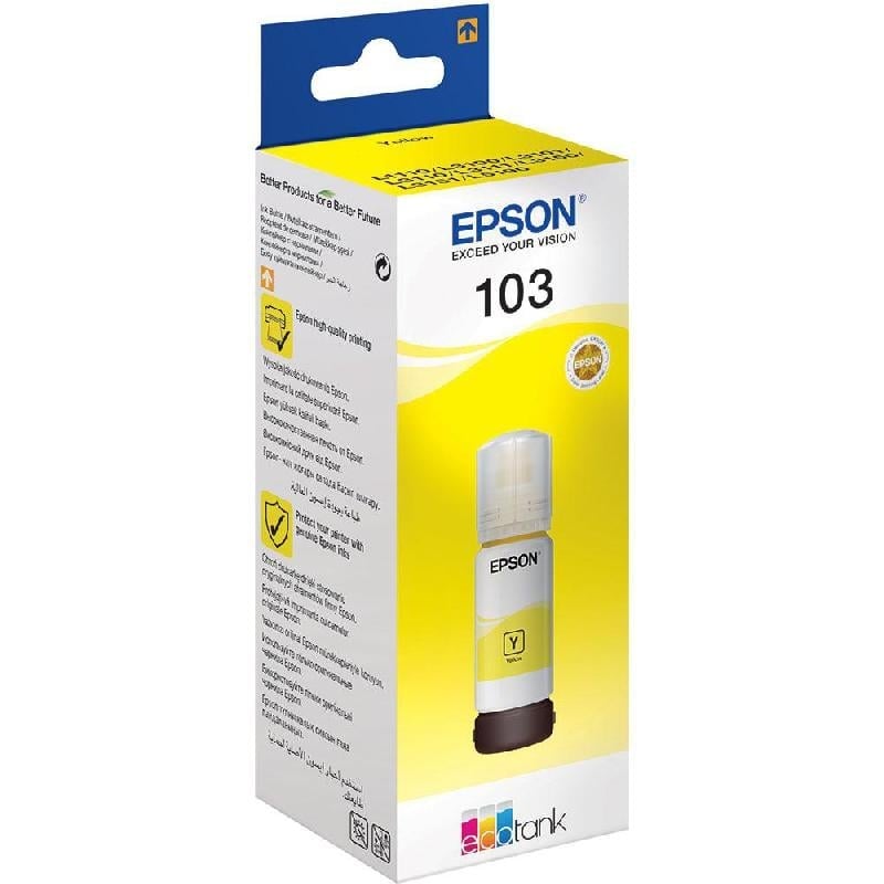 قارورة حبر ابسون EPSON 103Y اصفر
