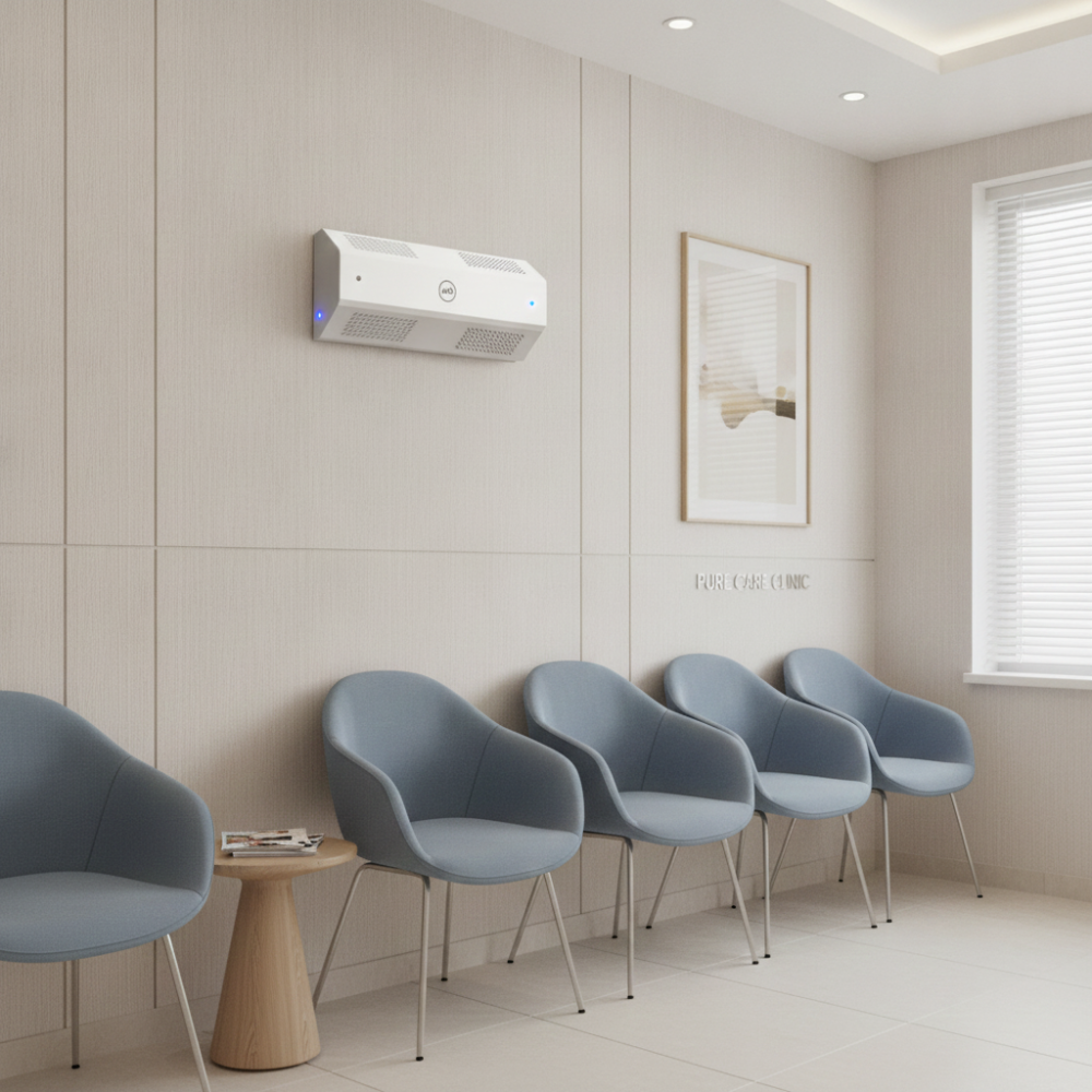 AirO Plasma Air Purifier Wall/Ceiling mount 100 sqm