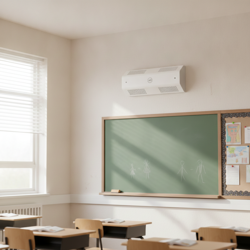 AirO Plasma Air Purifier Wall/Ceiling mount 100 sqm