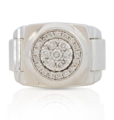 خاتم الماس AG ring silver