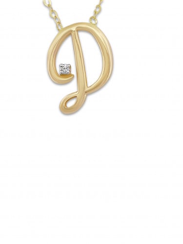 عقد الماس AG letter D
