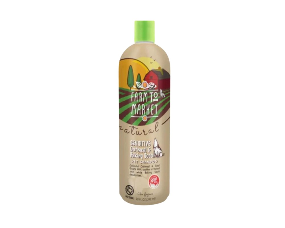 Farm to Market Dog Shampoo with Goat Milk,592ml أليف واكثر قطط