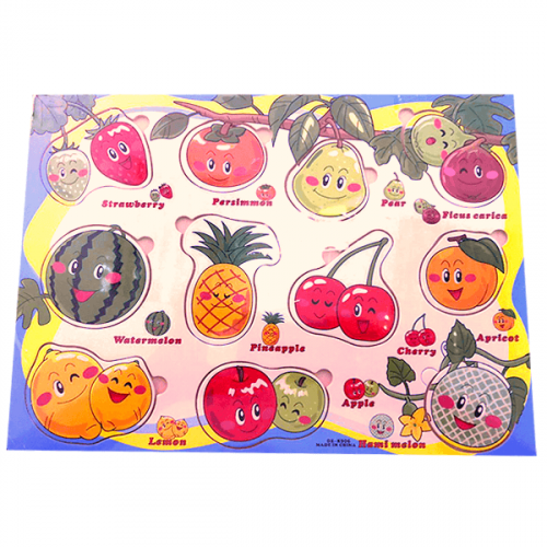 العاب خشبية  للاطفال وسائل تعليمية صور الفاكهه