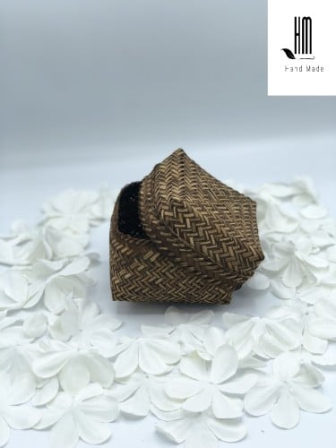 صندوق من الخوص الطبيعي ( ٥سم)