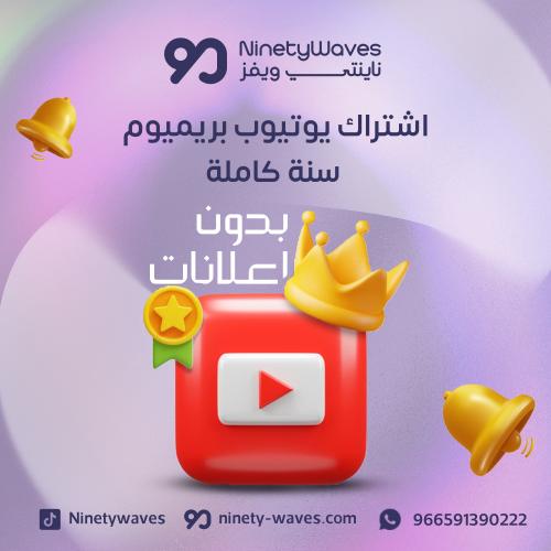 اشتراك يوتيوب ( فردي )