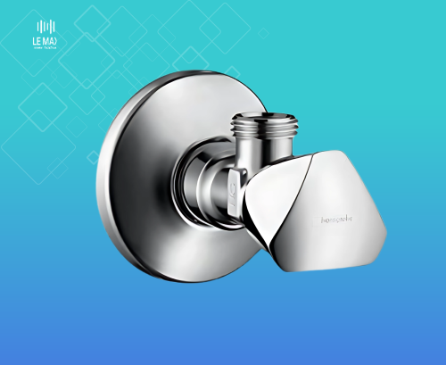 محبس زاوية كروم 1/2 هانز جروهي / hansgrohe