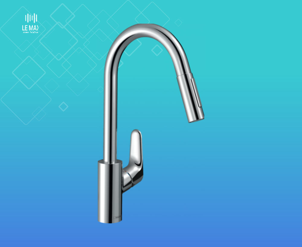 خلاط مطبخ كروم فوكس سحاب 240 هانس جروهي / hansgrohe