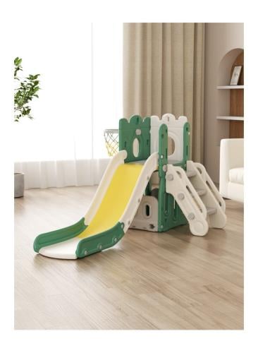زحليقه علي شكل برج على شكل حرف L شريحة واحدة 145 + إطار كروي (غير مغلق)FJY-153Green   ابعاد المنتج:155*115*96 سم ابعاد الكرتون:96*28*52سم