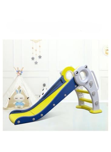 زحليقة قابلة للطي للأطفال ,أزرق -أصفر