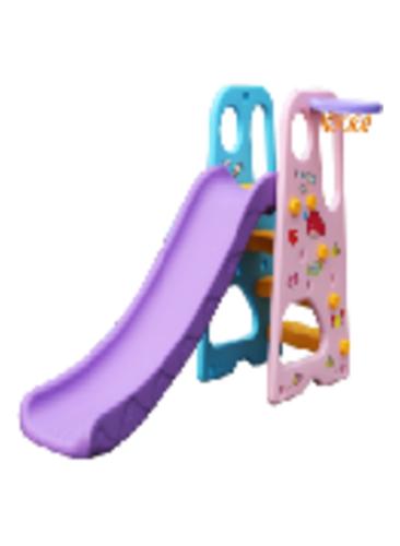 زحليقة قابلة للطي  مع كرة سلة 120*25*56 سم ,متعدد الألوان FJY-45