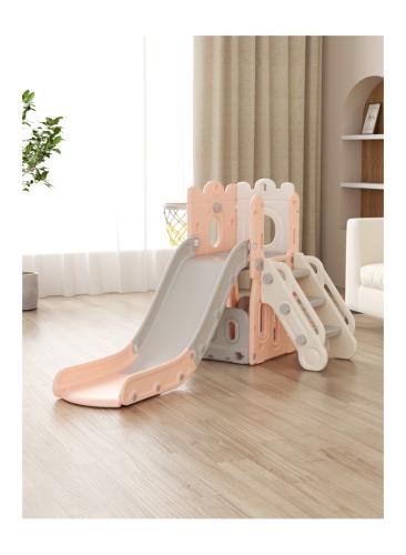 زحليقه علي شكل برج على شكل حرف L شريحة واحدة 145 + إطار كروي (غير مغلق) FJY-153Pink  أبعاد المنتج:155*115*96سم أبعاد الكرتون::96*28*52