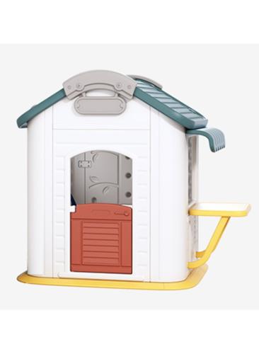 بيت لعب كبير للأطفال مع مكتب وكرة سلة 3*1 ,150*150*143 سم