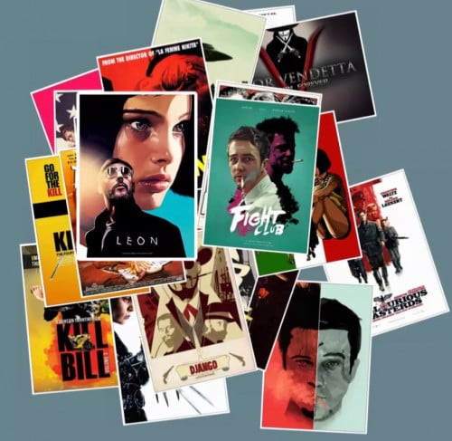 ملصقات افلام كلاسيكية | Classic Films Stickers