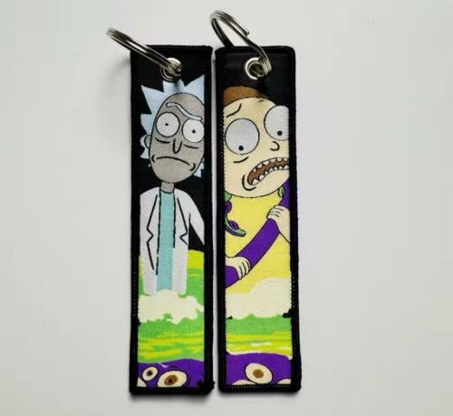 ميدالية مفاتيح ريك اند مورتي | Rick and Morty
