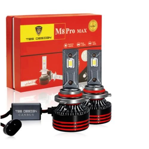 طقم ليد 9005/9006 توبيز 140 وات M8 PRO MAX