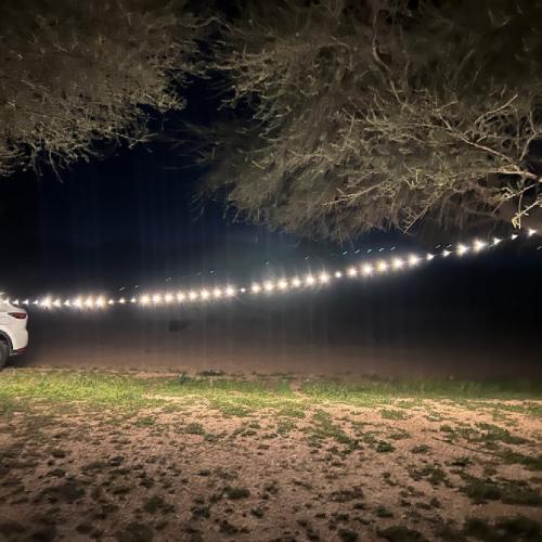 عقد لمبات 360 Light عدد 3عدسات وولاعه مع فاصل DM-0...