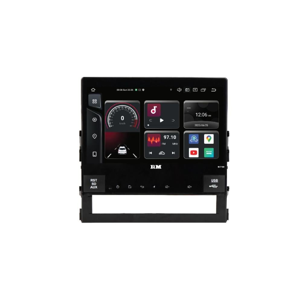 شاشة رودماستر تويوتا لاند كروزر2016-2020 اندرويد 14 وبحجم 10 انش ورام 4 جيجا M-7189TL