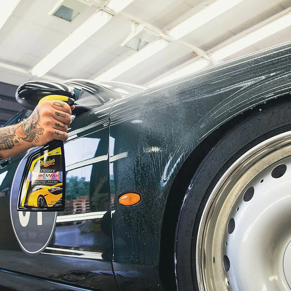 ملمع بدي شمعي لحماية الدهان ألتميت كويك واكس Ultimate Quik WAX  من ميجوايرز G17516AM