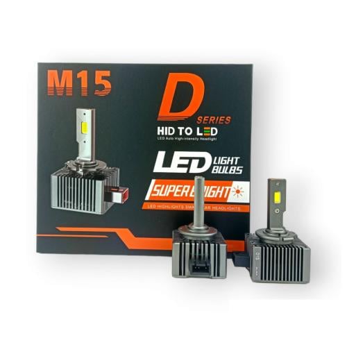 طقم ليد (Dseries)(110W) (M15 (6000K)(D1S