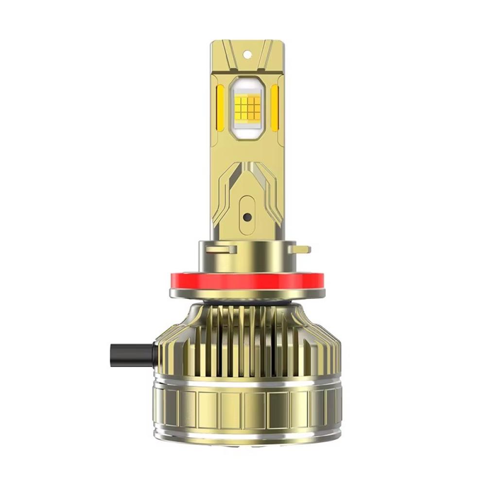 طقم ليد H11 سمارت متغير اللون وقوة الإضاءة 150 وات مع خاصيه التحكم من الجوال - المحيميد