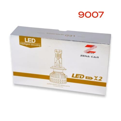 طقم ليد 9007 زينه كار 100 واط 6000K ابيض