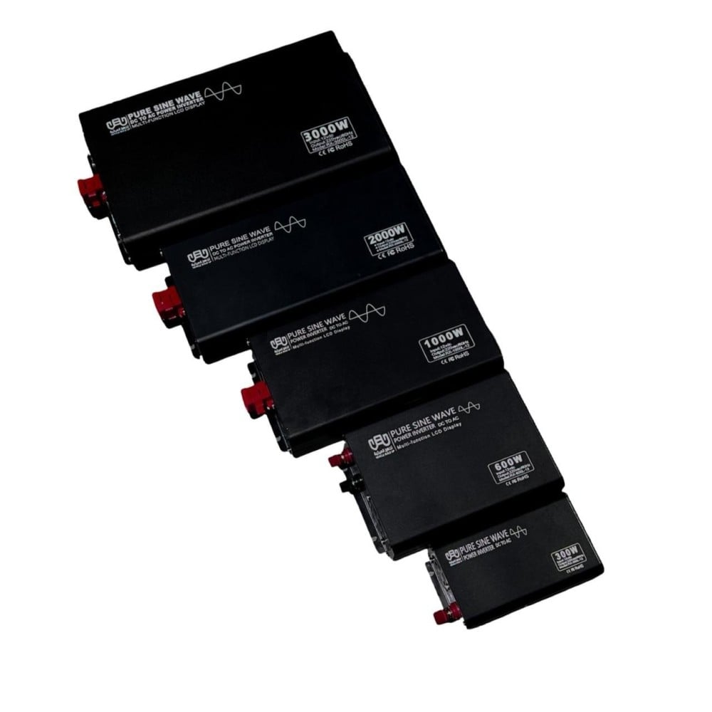 محول كهرباء تجهيز المركبة 3000 واط 12v موجة نقية DC-3000W