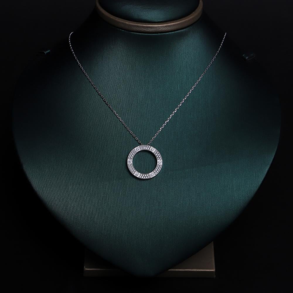 قلادة فضة عيار 925