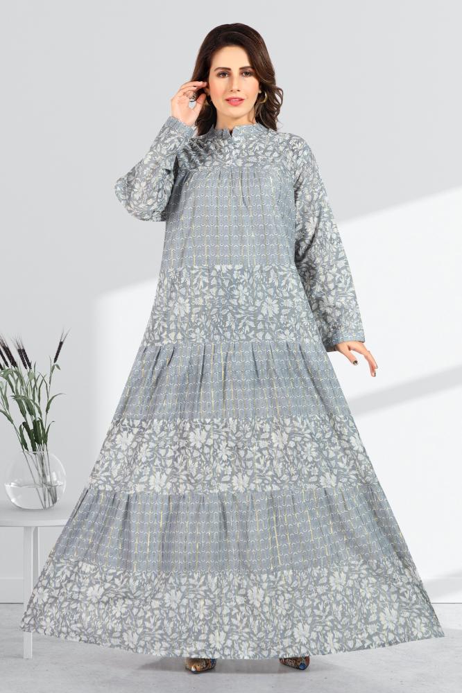 جلابية قطن كلوش