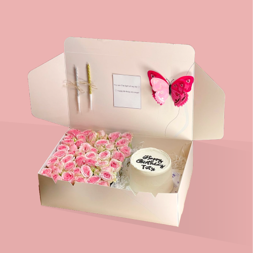 صندوق للورد والهدايا " بوكس " - 12 صناديق