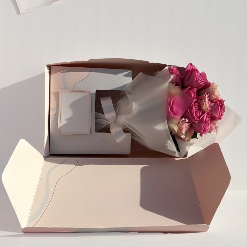 صندوق للورد والهدايا " بوكس " - 48 صناديق