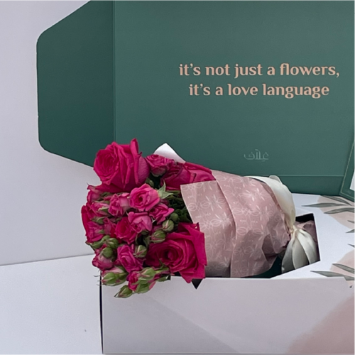 صندوق للورد والهدايا " بوكس " - 12 صناديق