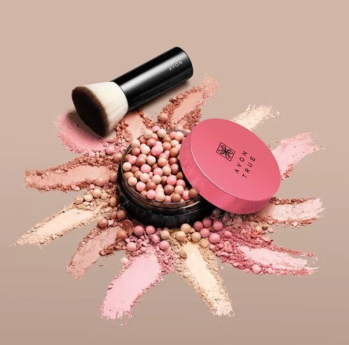 Avon افون ترو حبيبات لؤلؤ لتوريد البشرة بلاشد بينك...
