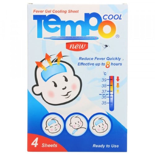 كمادة لخفض الحرارة للأطفال من تمبوكول