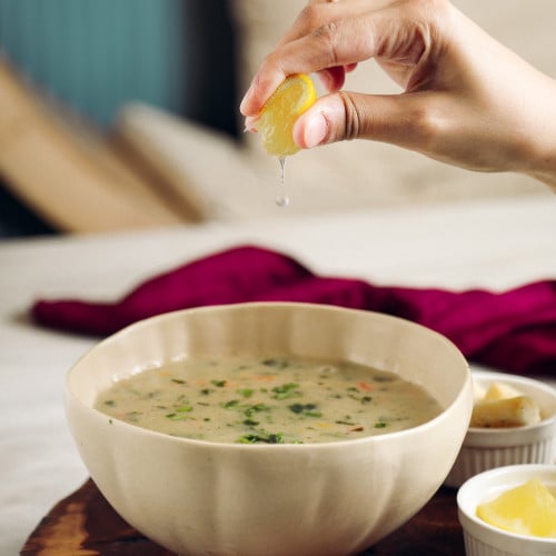 شوربة كريمة الدجاج