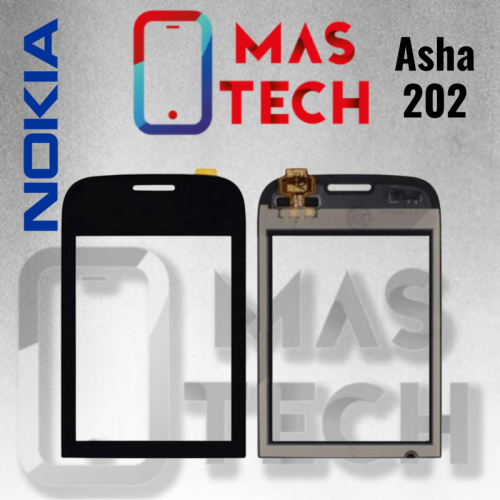 زجاج لمس نوكيا أشا 202