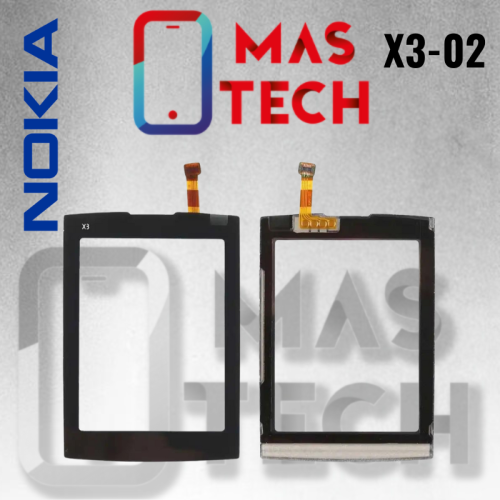 زجاج لمس نوكيا X3-02