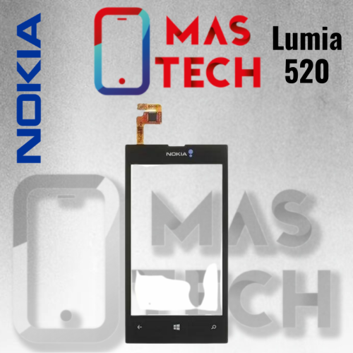 زجاج لمس نوكيا لوميا 520