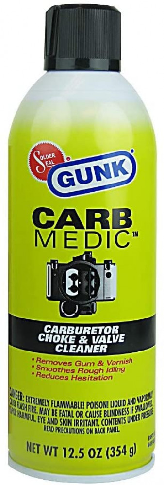 Carb Medic Carburetor, Choke, & Valve Cleaner GUNK